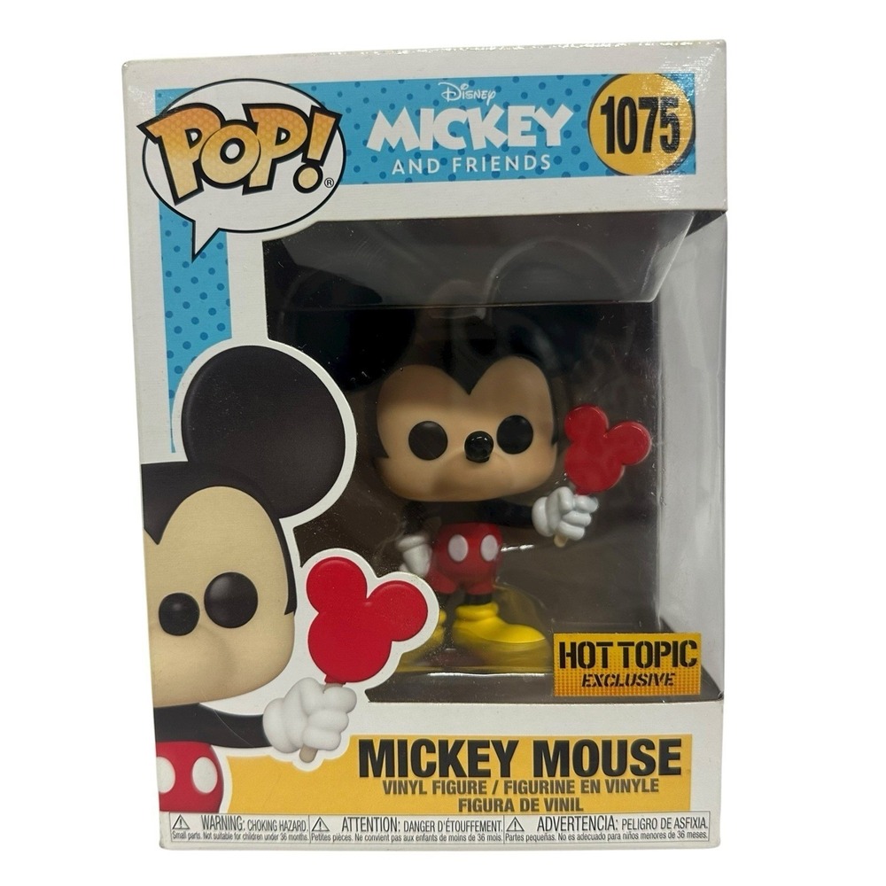 Disney Funko Pop Mickey Mouse 1075 Figure Popsicle Hot Topic Exclusive Park Food